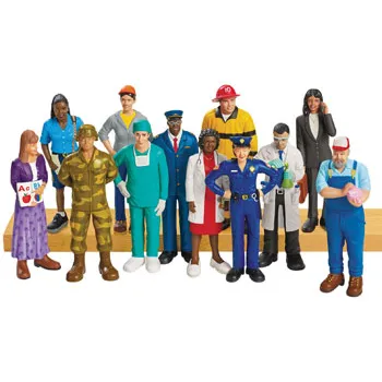 Cultural & Community Block Play Kit 42 Pieces - Modern Teaching Aids NZ