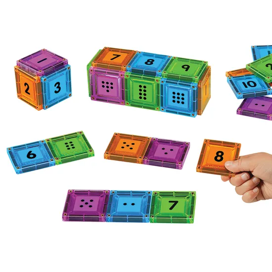 Lakeshore Learning Magnetic Number Tiles - Double-Sided - Modern Teaching Aids NZ