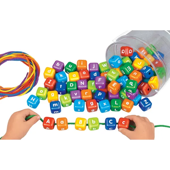 Lakeshore Learning Chunky Alphabet Beads - Modern Teaching Aids NZ