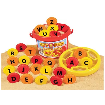 Sift And Find Alphabet Shells Set of 26 - Modern Teaching Aids NZ