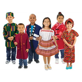 Lakeshore Multicultural Clothing Set of 6 - Modern Teaching Aids NZ