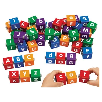 Lakeshore Learning Snap-Together Letter Blocks - Modern Teaching Aids NZ
