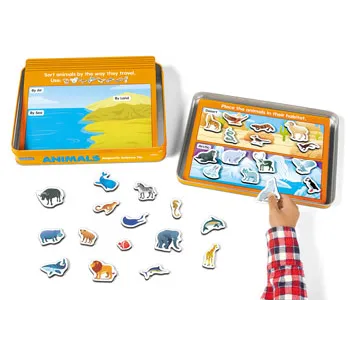 Animals Magnetic Activity Tin - Modern Teaching Aids NZ