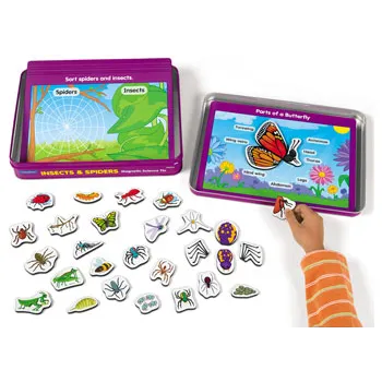 Insects & Spiders Magnetic Activity Tin - Modern Teaching Aids NZ