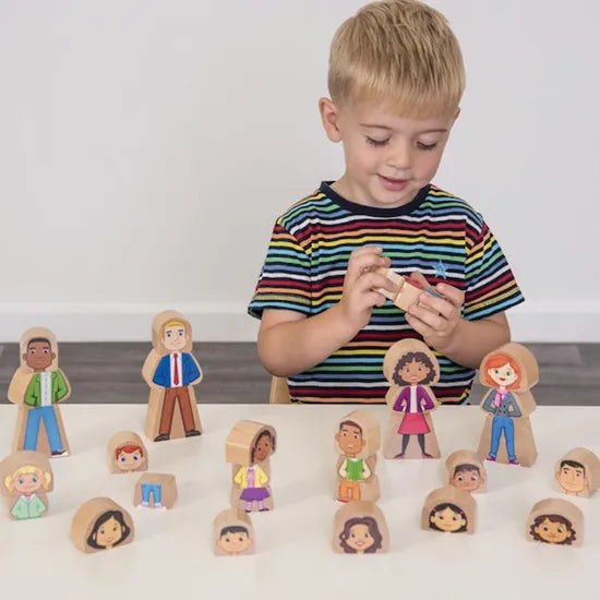 Lakeshore Learning Magnetic Families - Mix & Match - Modern Teaching Aids NZ