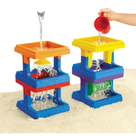 Mix and Match Plastic Waterfalls Set of 4 - Modern Teaching Aids NZ