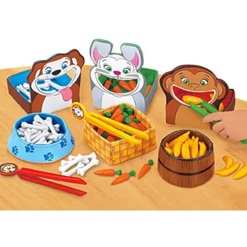 Feed-The-Animals Fine Motor Games Set - Modern Teaching Aids NZ
