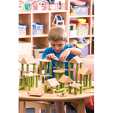 Bamboo Building Blocks Double Set 160 Pieces