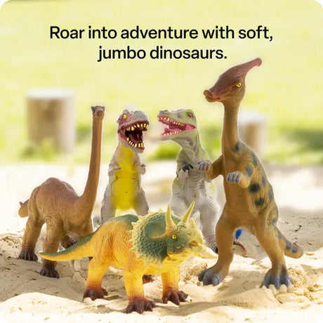 Giant Soft and Safe Dinosaurs - Set 1 - Modern Teaching Aids NZ
