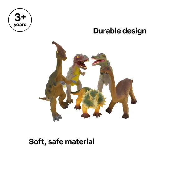 Giant Soft and Safe Dinosaurs - Set 1 - Modern Teaching Aids NZ