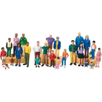 Lakeshore Learning Families - Multicultural, Set of 24 - Modern Teaching Aids NZ