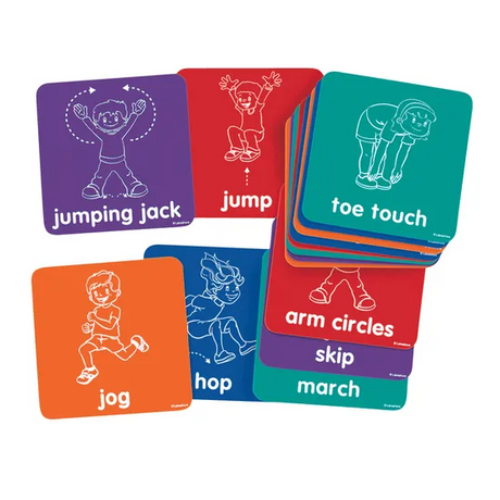 Let's Get Moving - Activity Mats 15 Pieces - Modern Teaching Aids NZ