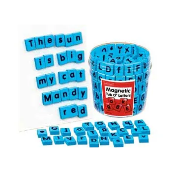 Lakeshore Learning Magnetic Letter Tiles - Modern Teaching Aids NZ