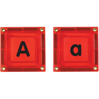Lakeshore Learning Double-sided Magnetic Letter Tiles - Modern Teaching Aids NZ