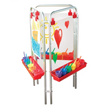 Indoor and Outdoor Triple Station Easel - Modern Teaching Aids NZ