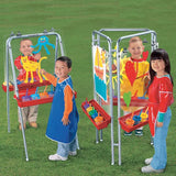 Indoor and Outdoor Triple Station Easel - Modern Teaching Aids NZ