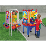 Indoor and Outdoor Triple Station Easel - Modern Teaching Aids NZ