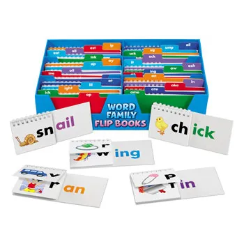 Lakeshore Learning Word Family Flip Books - Modern Teaching Aids NZ