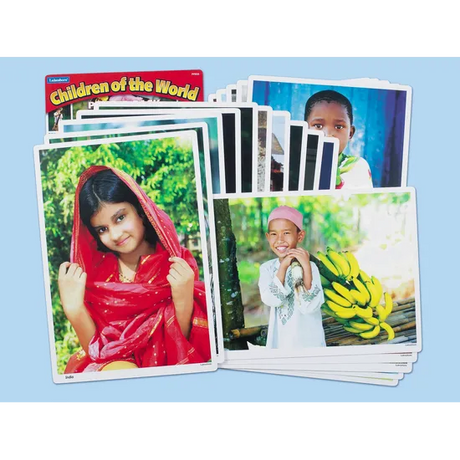 Lakeshore Learning Posters - Children of the World, Set of 20 - Modern Teaching Aids NZ