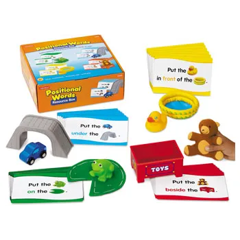 Lakeshore Learning Positional Words Resource Box - Modern Teaching Aids NZ