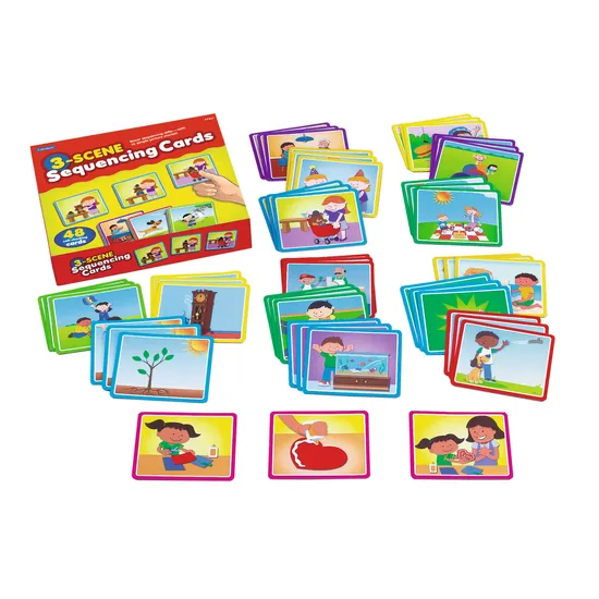 Lakeshore Learning Three-Step Sequencing Cards - Modern Teaching Aids NZ