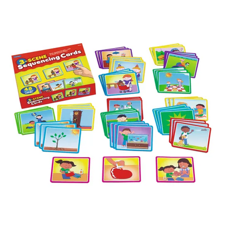 Lakeshore Learning Three-Step Sequencing Cards - Modern Teaching Aids NZ