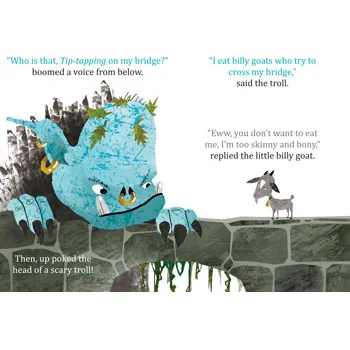The Three Billy Goats Puppets & Book Set - Modern Teaching Aids NZ