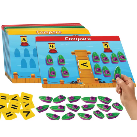 Lakeshore Learning Accelerate Math! - Comparing Activity Centre - Modern Teaching Aids NZ