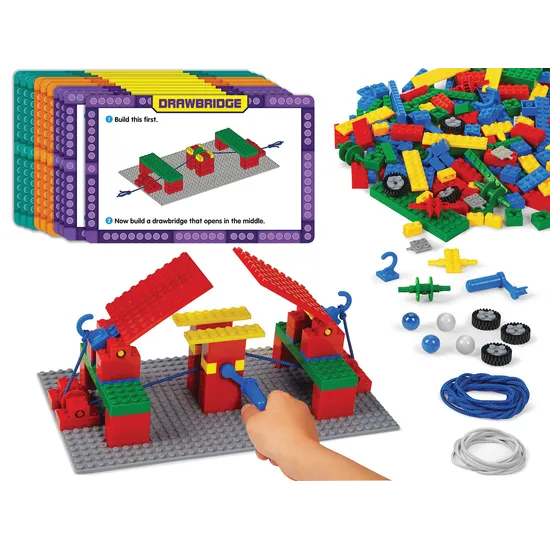 Building Brick STEM Challenge Kit 250 Pieces - Modern Teaching Aids NZ