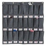 Hat Storage Pockets - 24 Grey - Modern Teaching Aids NZ