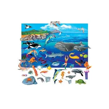 Underwater Sea Life Felt Board - 41 Pieces - Modern Teaching Aids NZ