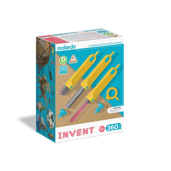 Makedo Invent Kit 360 Pieces (12-24 Makers) - Modern Teaching Aids NZ