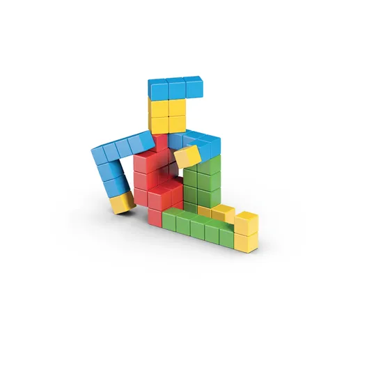 MagiCube Full Colour Pack of 64 - Modern Teaching Aids NZ