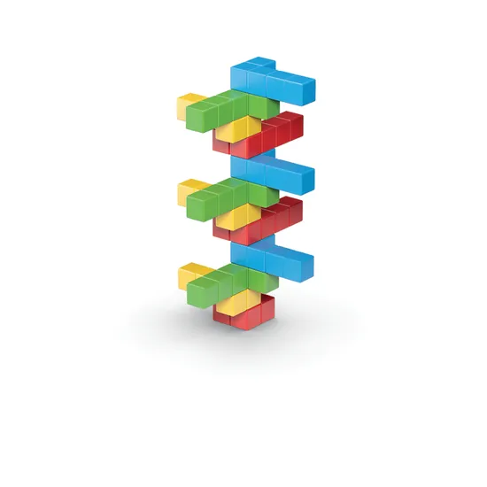 MagiCube Full Colour Pack of 64 - Modern Teaching Aids NZ