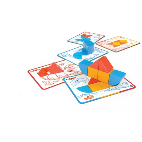 MagiCube Blocks & Cards Pack of 16 - Modern Teaching Aids NZ