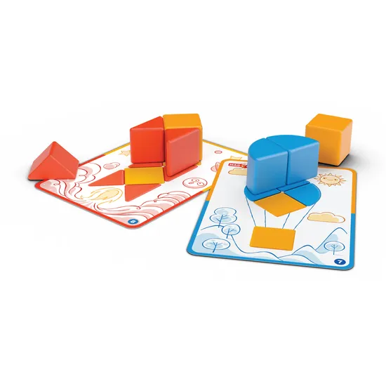MagiCube Blocks & Cards Pack of 16 - Modern Teaching Aids NZ
