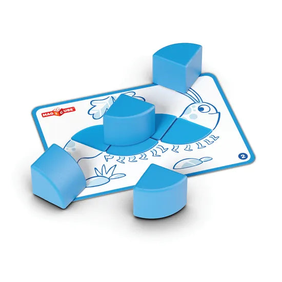 MagiCube Blocks & Cards Pack of 16 - Modern Teaching Aids NZ