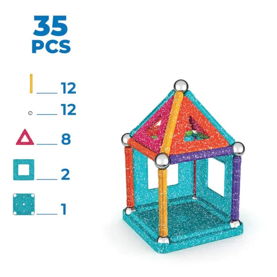 Geomag Glitter Recycled Panels 142