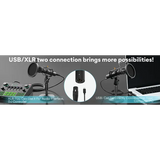 XLR/USB Dynamic Microphone - Modern Teaching Aids NZ