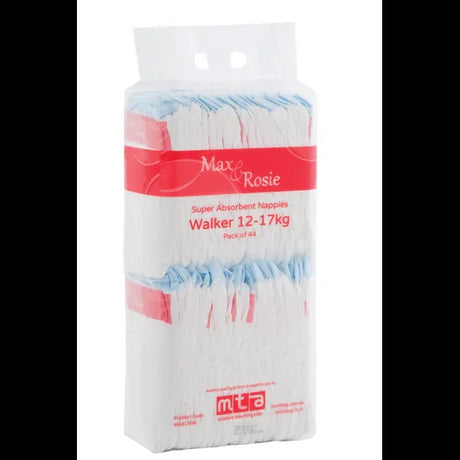 Max & Rosie Nappies Walker 12-17kg Unisex - 44pce - Modern Teaching Aids NZ