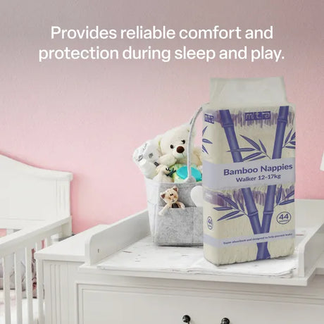 Bamboo Nappies - Walker, 12-17 kg, Pack of 176