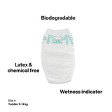 Bamboo Nappies - Toddler, 9-14 kg, Pack of 216