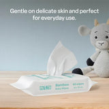 Bamboo Wipes Fragance Free Pk 60 - Modern Teaching Aids NZ