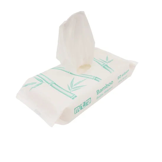 Bamboo Wipes Fragance Free Pk 60 - Modern Teaching Aids NZ