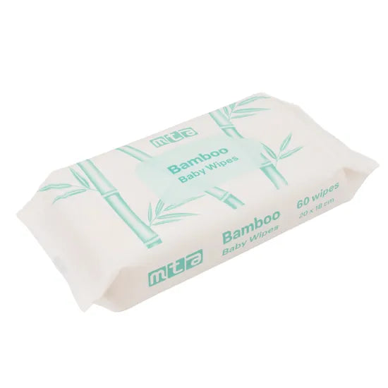 Bamboo Baby Wipes -  16 x Pack of 60
