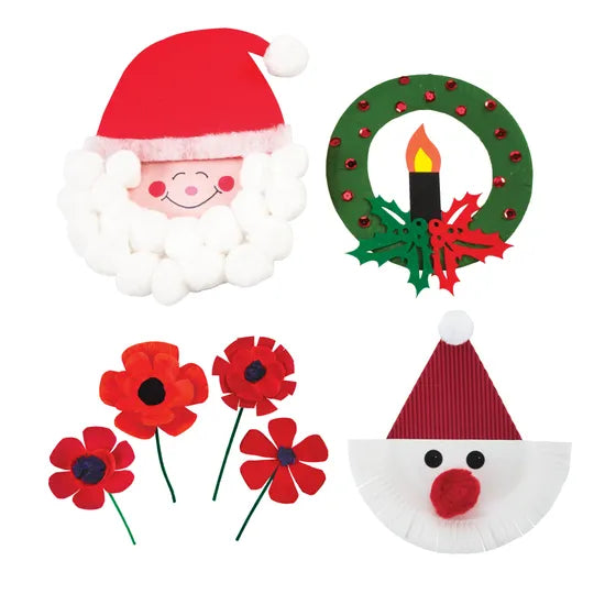 Unwaxed Round Paper Plates 18cm - Pack of 50 - Modern Teaching Aids NZ