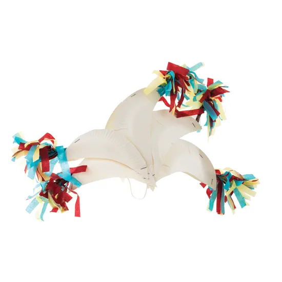 Unwaxed Paper Plates 23cm - Pack of 50 - Modern Teaching Aids NZ