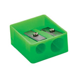 Double Hole Pencil Sharpener - Singular - Modern Teaching Aids NZ