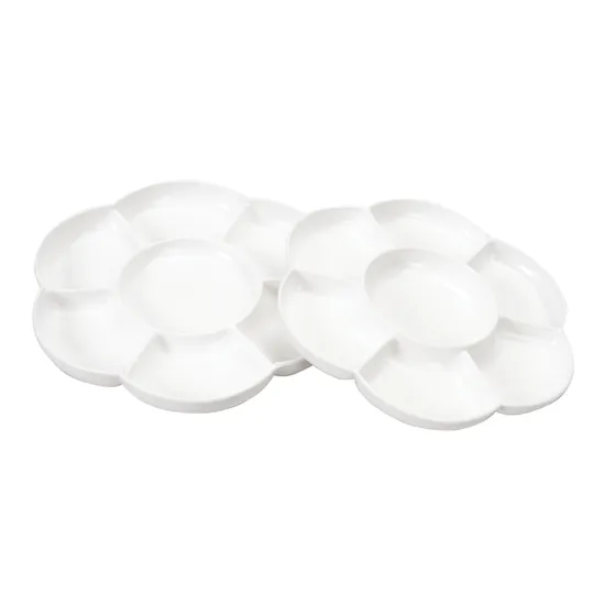 Lotus Paint Palette - 1 pair - 14 Wells - Modern Teaching Aids NZ