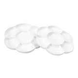 Lotus Paint Palette - 1 pair - 14 Wells - Modern Teaching Aids NZ